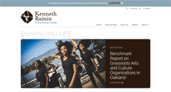 Desktop Screenshot of krfoundation.org